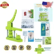Creative DIY Pin Button Maker Machine - Quick Setup 25mm Badge Kit with Gift Box
