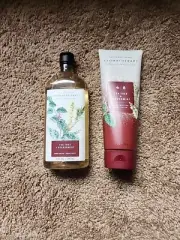 Bath & Body Works TEA TREE & PEPPERMINT Body Wash and Moisturizing Body Cream