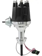 Aeroflow Ready to Run Vacuum Advance Distributor Cap 318 340 (AF4010-8388BLK)