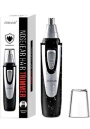 Painless Eyebrow,Facial Hair, Ear and Nose Hair Trimmer - Battery Operated IPX