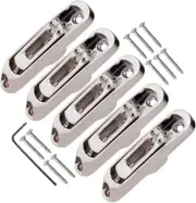 JD Moon 4 or 5 String Bridge Saddles Heavy Duty Individual Bass Bridge Tailpiece
