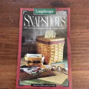Longaberger Snapshots April 1994 Wish List Flyer Catalog