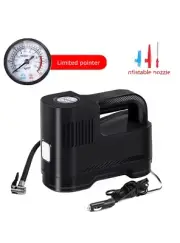 12V Car Tire Inflator Portable 150 PSI Air Pump Compressor Auto-off w/ LED Light