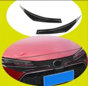 For Toyota Corolla 2019-22 [US] Black Steel Front Grille Grill Strips Cover Trim (for: Toyota)