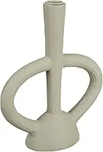 Bloomingville Modern Sculptural, Ivory Taper Candle Holder