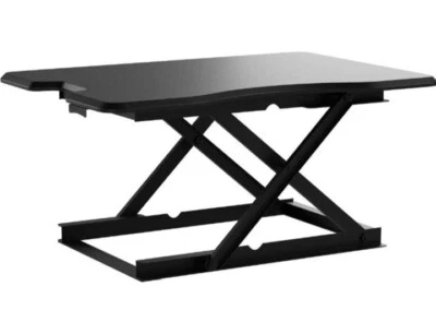Zinus Smart Adjust Standing Desk Adjustable Height Desktop Workstation Black