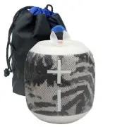 Ultimate Ears WONDERBOOM 2 Bluetooth Speaker (Jungle Grey) with Soft Pouch Bag