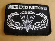 United States Paratrooper Iron On Patch
