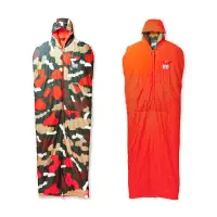 在飛比找蝦皮商城優惠-台灣限定 POLER 戶外 露營 前開拉鍊雙面穿兩用式睡袋 
