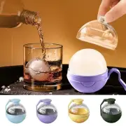 2.5 Inch Round Ice Sphere Maker For Whiskey Slow Melting Ice Cubes For An