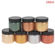 100ml Golden Acrylic Paint Foguang Gold Waterproof Liquid Hand Painting Pigment