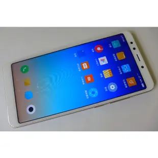 9成新~紅米 Redmi 5~小米智慧型手機 公司貨/5.7吋/八核心/1300萬/雙卡雙待/指紋辨識/32GB/金色