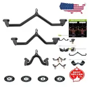 Rust-Resistant Cable Machine Attachments - LAT Pull Down Bars with Sizes 12-32