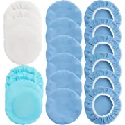 Car Buffer Polisher Pads 9-10 inch Polishing Bonnet Buffing Orbital Pad Cover