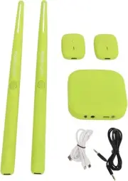 Virtual Drum Kit, Portable Virtual Reality Drum Set with Drumsticks, Foot Ped...
