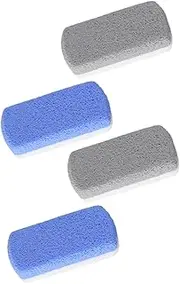 Vaguelly 4Pcs Glass Foot Grinders Dead Skin Removers Callus Exfoliating Pedicure Tools for Smooth Feet Durable Lightweight Design