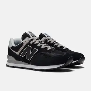 【NEW BALANCE】NEW BALANCE 574系列 中性黑素面復古鞋 KAORACER ML574EVB