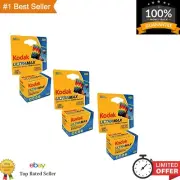 Vivid Color Kodak Ultramax 400 Film - 3 Pack, 36 Exp. 35mm for Daylight Use