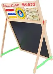 NAMOARLY Blackboard for Children Kids Tabletop Easel Chalkboard for Kids Magnetic White Board Pizarrones para Niños Drawing White Board Whiteboard Magnetic Chalkboard Wooden Toy