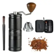 Manual Coffee Grinder with Numerical External Adjustable Setting, Capacity 30...