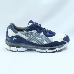 ASICS GEL-NYC 男運動休閒鞋 1201A789100 奶油x海軍藍【iSport愛運動】