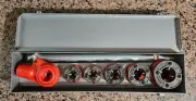 RIDGID 00-R EXPOSED RATCHETING THREADER KIT, 6 - DIES AND HANDLE IN CASE