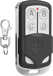 Keychain Garage Door Opener Remote, M Copy Remote Control Keychain for Household Garage - Sliding Protection Cover Design Car Keys Organizer for Outing, Transport