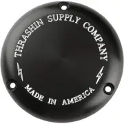 THRASHIN SUPPLY CO. 1107-0585 TSC-3000-4 Classic Derby Cover - Black - Classic