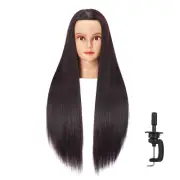 Training Head 26-28 Mannequin Head Hair Styling Manikin Cosmetology Doll Head