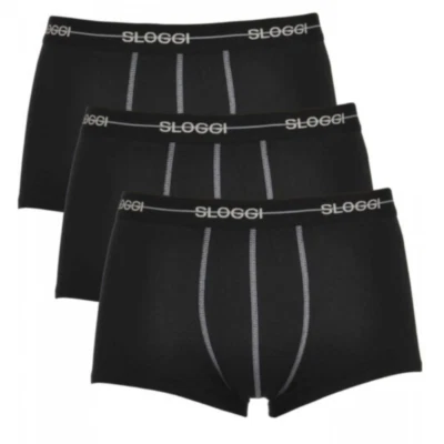 Sloggi Men Start Hipster C3P 3 Pack Briefs Black 2XL