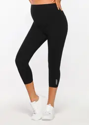 [Lorna Jane] LJ Maternity 7/8 Leggings in Black, Size - Small S Black