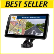 7-Inch Touchscreen GPS Navigator with 2025 North America Maps for Car & Truck
