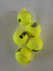 Kong SqeakairDog Tennis Balls Gentle On Teeth And Gums Good For Training Fetch