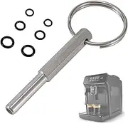 Jura oval head wrench, oval head wrench, oval head wrench with key ring, oval head wrench, Jura coffee machines, oval head bit repair tool, for Jura/Krups/Aeg fully automatic coffee machines