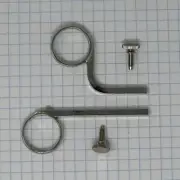 3rd Slide Finger Push Rod (Finger Ring), Jupiter, with Nickel Lyre Screw