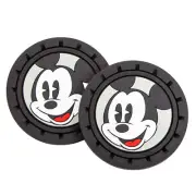 Mickey Mouse Car Cup Coasters 2-Piece - Cute Coasters for Your Car Cup Holders