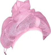 Net Plopping Cap Curly Hair, Net Plopping Cap for Drying Curly Hair, Diffuser Cap, Hair Plopping Net, Reusable Hair Bonnet for Curly Hair with Drawstring