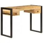 Computer Desk Study Table Wooden Home Workstation Vintage Style Stable Furniture