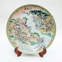 在飛比找Yahoo!奇摩拍賣優惠-INPHIC-ZF-P120 景德鎮陶瓷盤畫 裝飾盤 青花盤