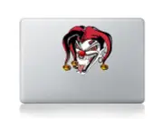 CRAZY JOKER CLOWN Macbook Sticker Viny Decal for Macbook Air/Pro/Retina 12"13"15