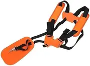 AIMALL Adjustable Double Shoulder Strap Harness for Brushcutter and Trimmers – Universal Fit for Husqvarna, Stihl, Echo, Poulan, and Includes Fuel Line Grommet