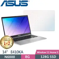 在飛比找蝦皮購物優惠-ASUS E410KA-0341WN6000 夢幻白 (Ce