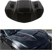 Hood Vents， Carbon Fiber Engine Hood Compatible for Camaro 2016-2018