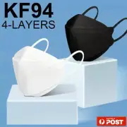 KF94 Face Mask 10/50/100PCS 4-Layer Filter Protective Mouth Cover Masks Lbt