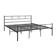Foret Bed Frame Metal Queen Double King Single Full Size Mattress Base Steel Bedroom Base Platform