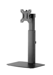 Brateck Single Screen Pneumatic Vertical Lift Monitor Stand Fit Most 17"-32"