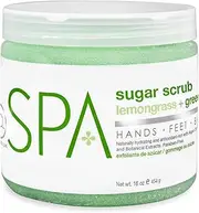 BCL Spa Lemongrass and Green Tea Sugar Scrub 16 Ounce