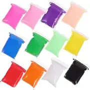 ERINGOGO 12 Packs Colored Clay Air Dry Clay Tools Clay Sculpting Tools Clay Glaze Clay Kits Air Dry Clay Paint Molds Clay Clay Beads Clay for Playthings Colorful Plastic