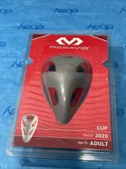 McDavid Men's Adult Ages 15+ Gray & Red Flex Cup Model 3020