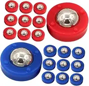 KICHOUSE 20pcs Shuffleboard Set Replacement Parts for Tabletop Shuffleboard Mini Curling Accessory Easy Install Versatile for Indoor Games